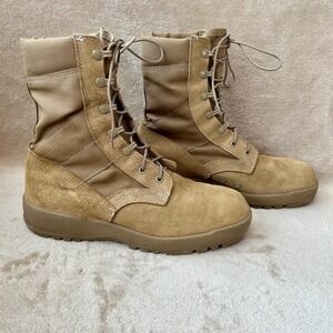 McRae Mens 10R Hot Weather Boots Coyote Brown Military Tactical Combat Boots